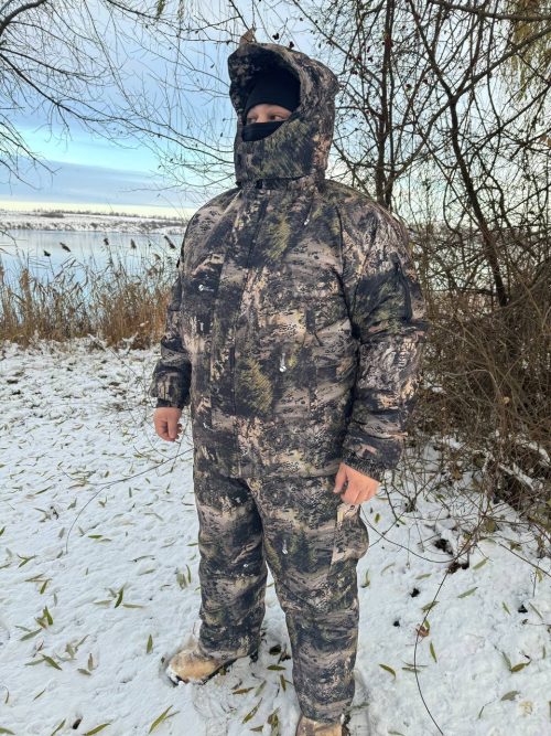Зимовий костюм для рибалки (ліс)